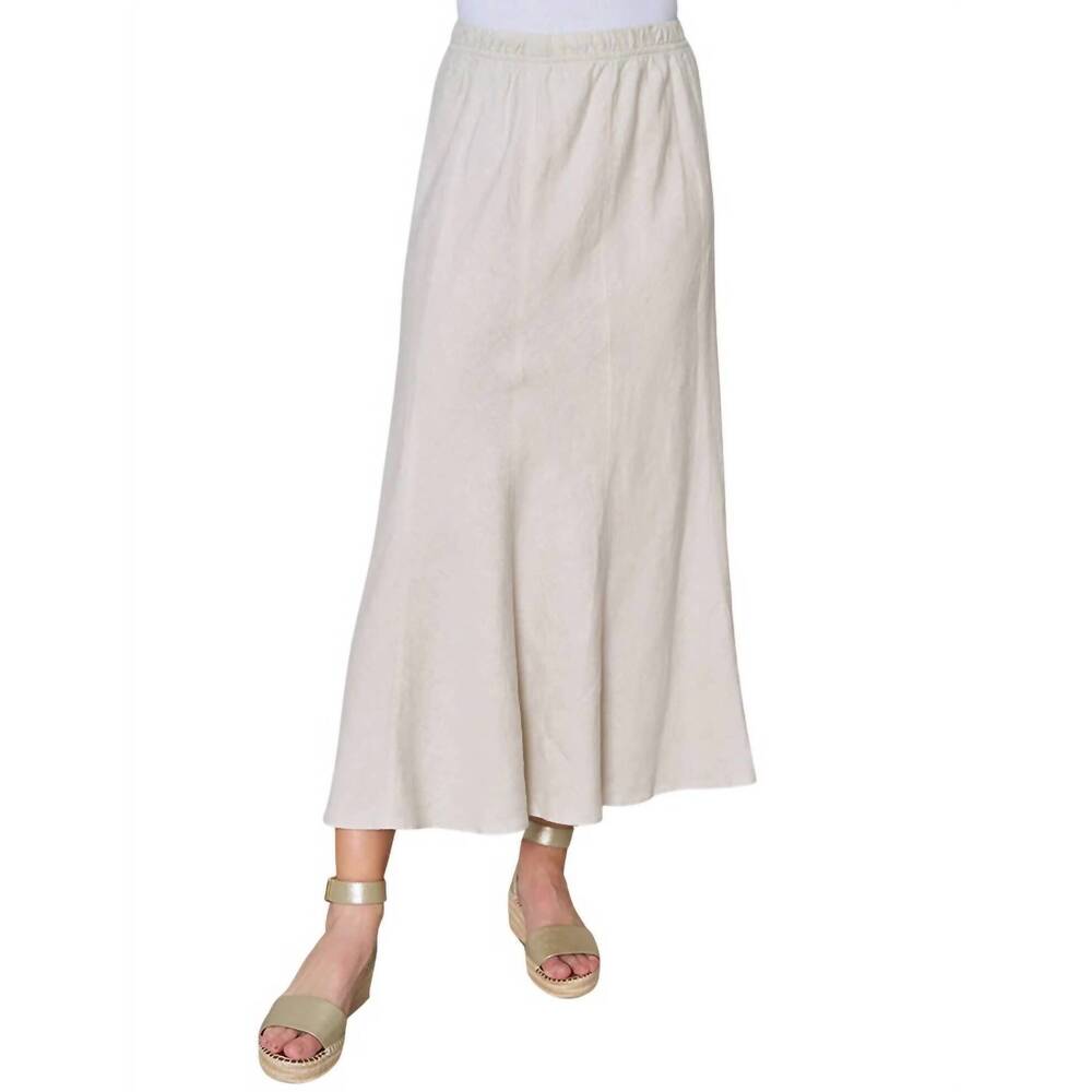 NEW STELLA CARAKASI on the move skirt in flax